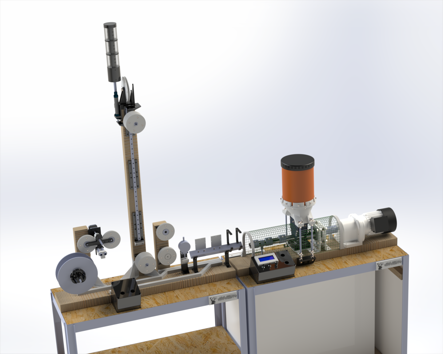 Complete Extruder Assembly